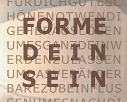 "FORME DEIN SEIN" - Edition PLAKA(r)T | Mein Angebot...